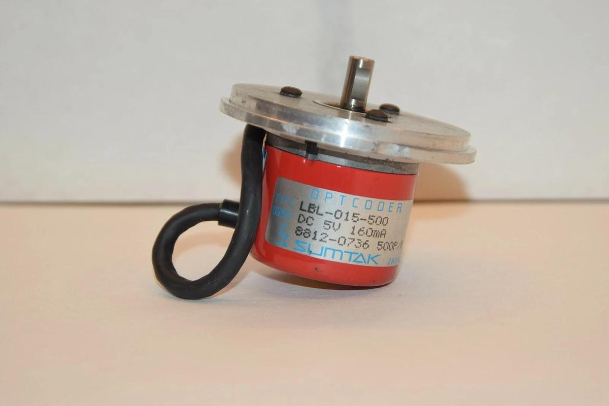 Used SUMTAK LBL-015-500 5V DC 160mA OPTCODER ROTARY ENCODER