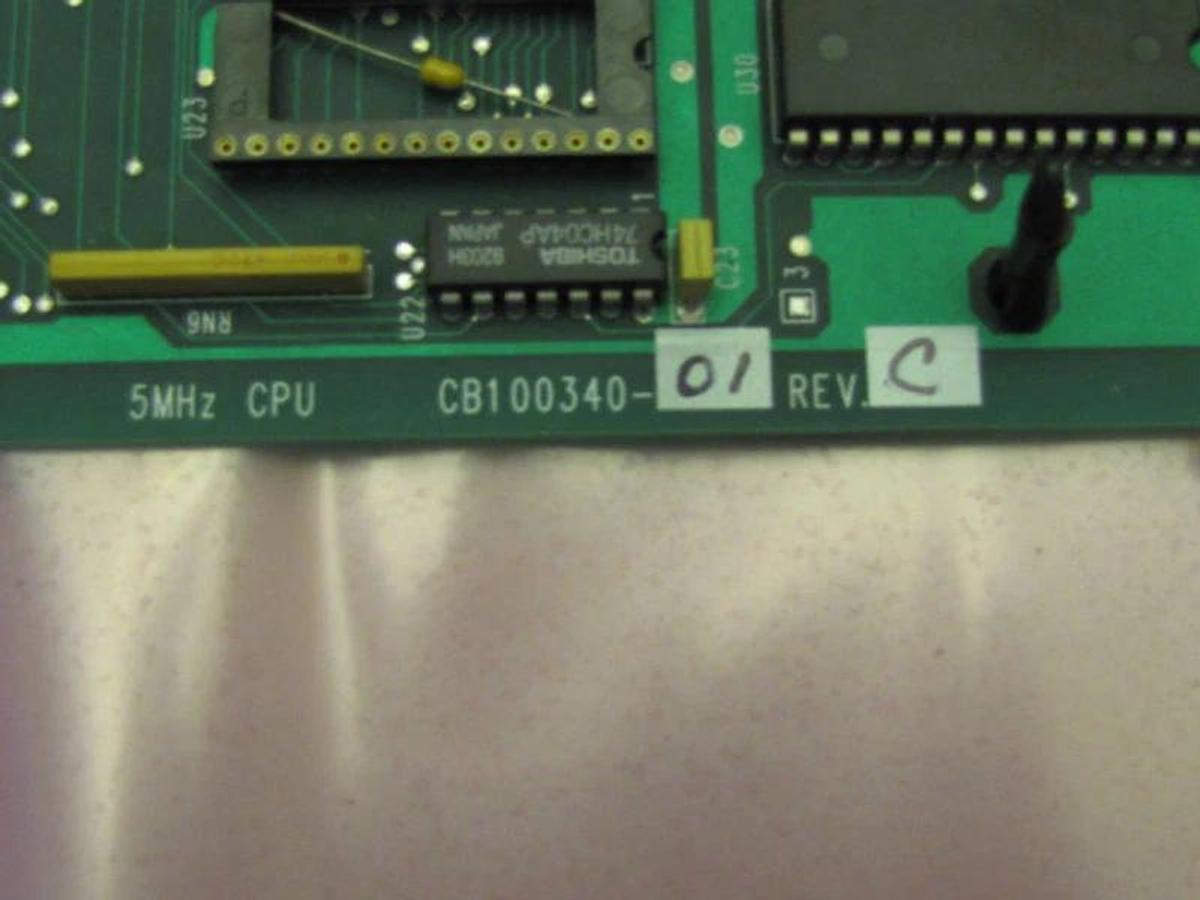 Used Westronics Board Card CB100340-01 Rev C