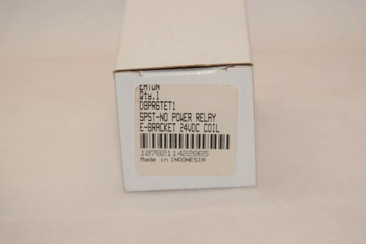 (NEW) CUTLER HAMMER D8PR6TET1 24Vdc Coil Relay