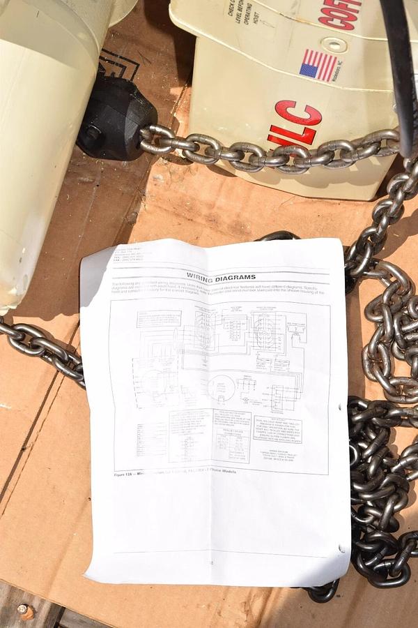 Coffing JLC 1 Ton Electric Hoist w/ Trolley JLCMT2016-1 JLC2016-15-1 115/230 NEW