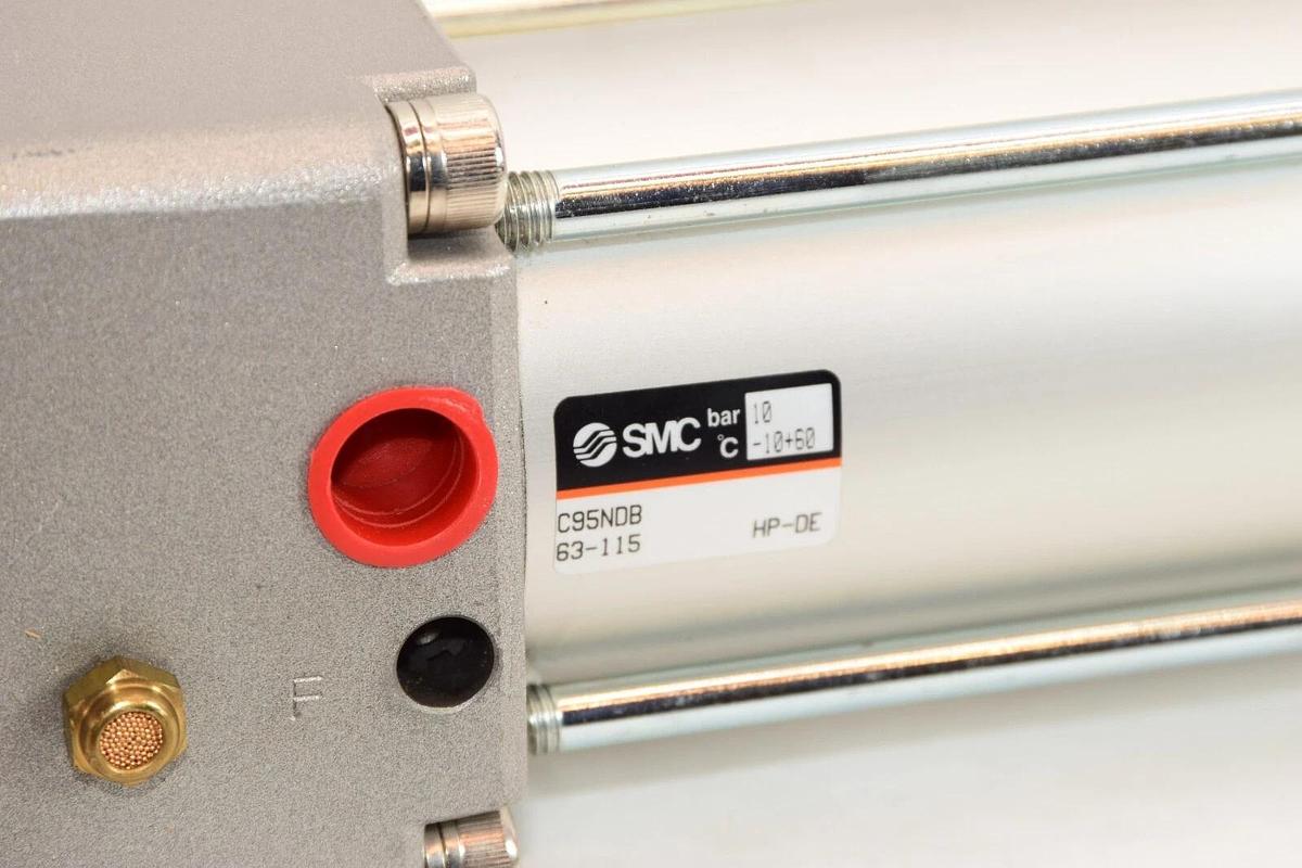 (NEW) SMC C95N63D-UA C95NDB63-115 Lock-Up Unit & Tie Rod Cylinder