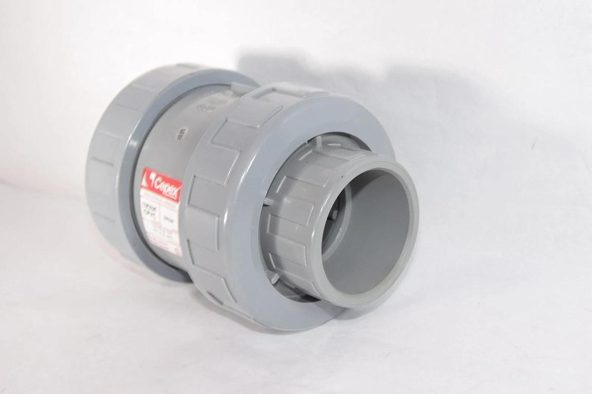 CEPEX HAYWARD CPVC EPDM 2-1/2" Smooth Socket, glue in, Ball Check Valve (NEW)