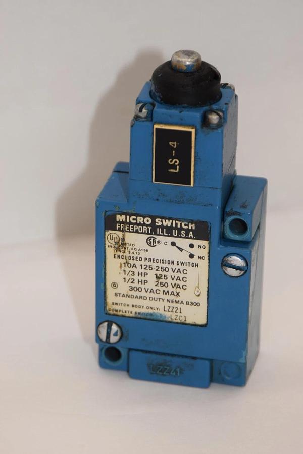 Used MICRO SWITCH LZC1 Precision Limit Switch
