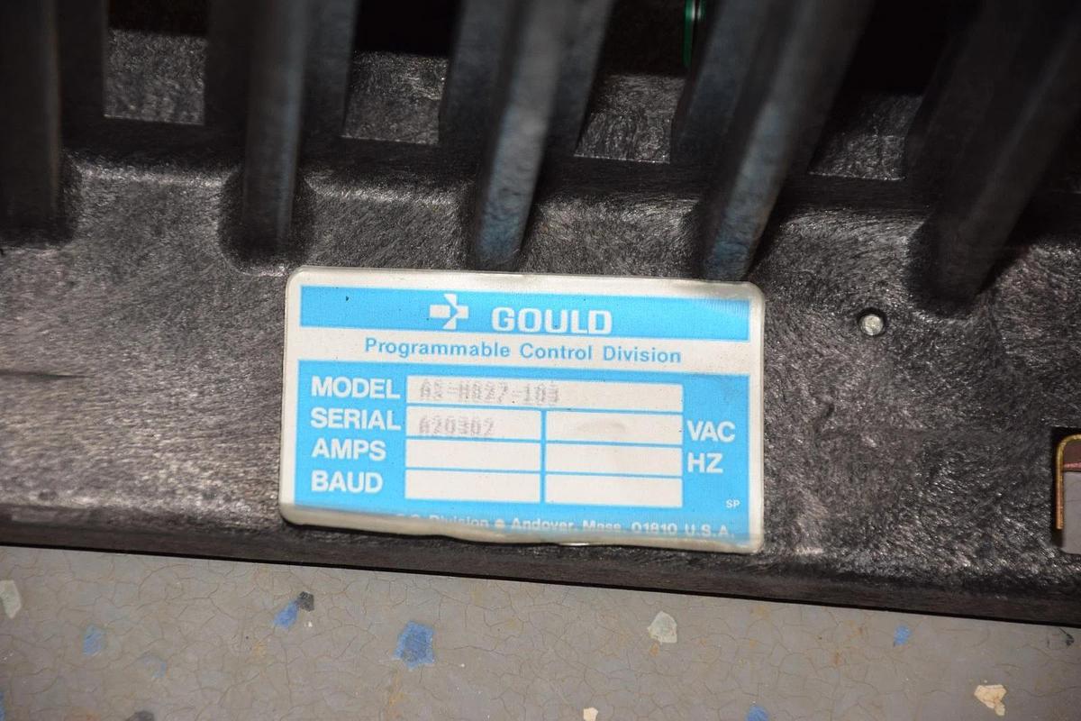 Used GOULD 800 SERIES AS-H827-103 AS H827-103 PRIMARY HOUSING 11 SLOT RACK