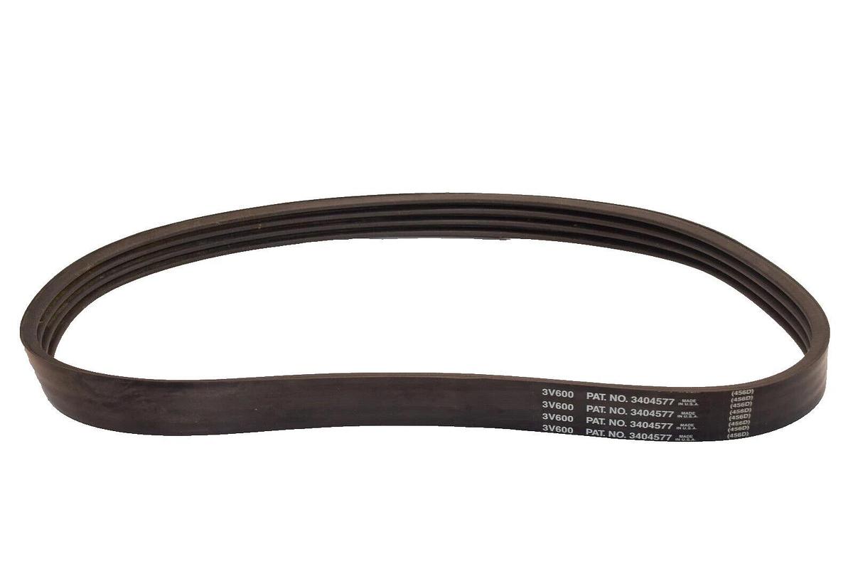 (No name) 4-Ribbed V-Belt 4/3V600 3V600/4 4-3V600 3V600 456D  Made in USA (NEW)