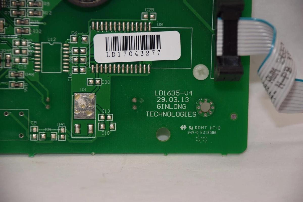 Used GINLONG TECH LD1635-V4 Display Card LD17043277 Solis Solar Drive SOLIS-4K-2G-US