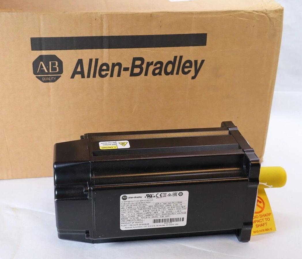 ALLEN BRADLEY Kinetix VP Servo Motor VPL-B1303F-CK14AA 3ph 2.82kw 3.78hp NEW
