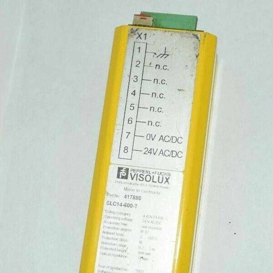 Used PEPPERL + FUCHS Visolux SLC14-600-T 417880 Photo Safety Sensor