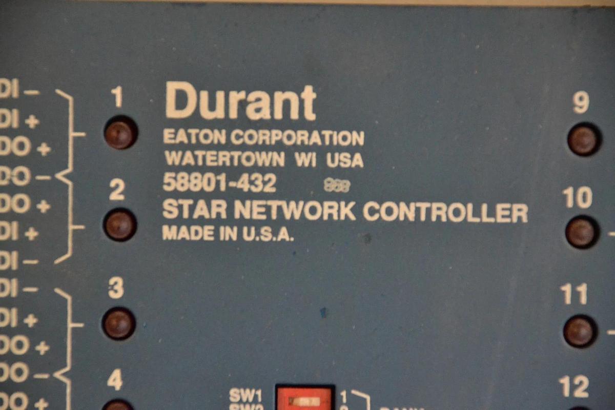Used DURANT EATON STAR NETWORK CONTROLLER 58801-432 58801 432 58801432