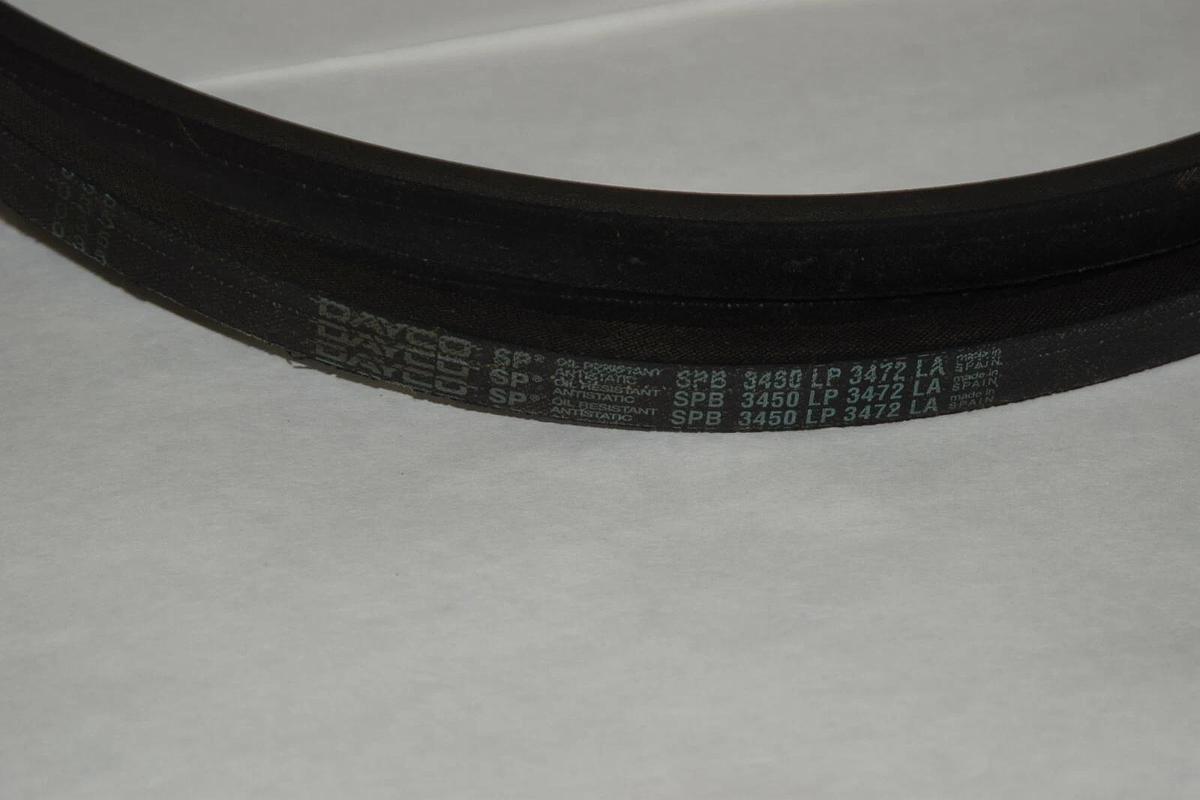 (New) Dayco SP V-Belt SPB 3450 LP 3472 LA SPB-3450 SPB3450 Vbelt V Belt