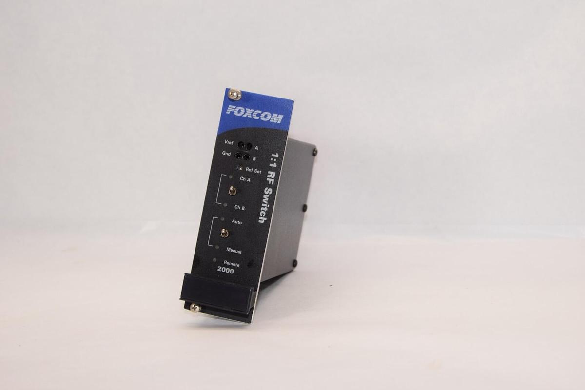 Used FOXCOM 84JA Remote 2000 1:1 RF Switch