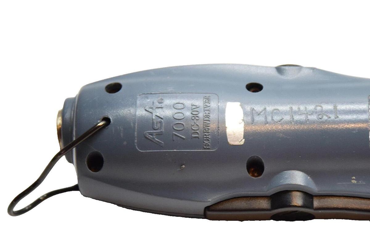 Used ASA 7000 Torque Electric Driver Screwdriver 30vdc