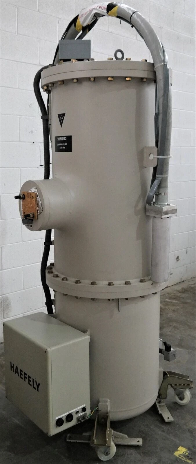 Used Steinemann 4035 Haefely S-0.5-300 300kv 1mA 4bar EMC Electron Microscope KMGM