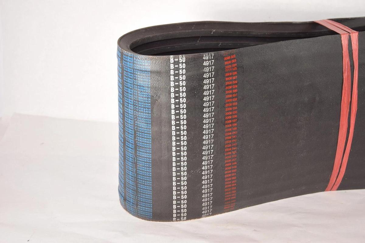 (NEW) D&D POWERDRIVE B50/12 ORB-19-12390B50/12 12 Rib 53" L 0.62" W V-Belt