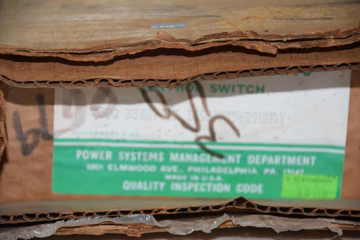 GENERAL ELECTRIC Rotary SWITCH CAM OPERATED 16SB1FB302SUM4Y New