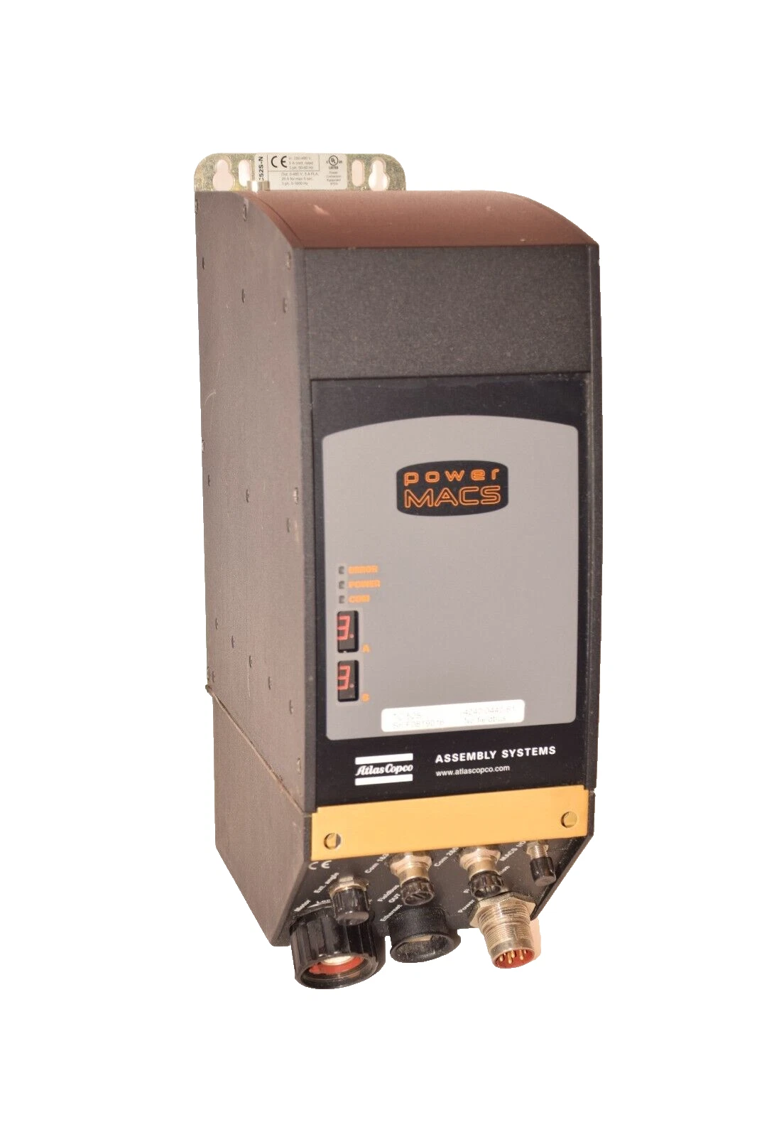 Used ATLAS COPCO DRIVE Power Macs TC52S-N TC 52S 4240044081 200-480v 3ph