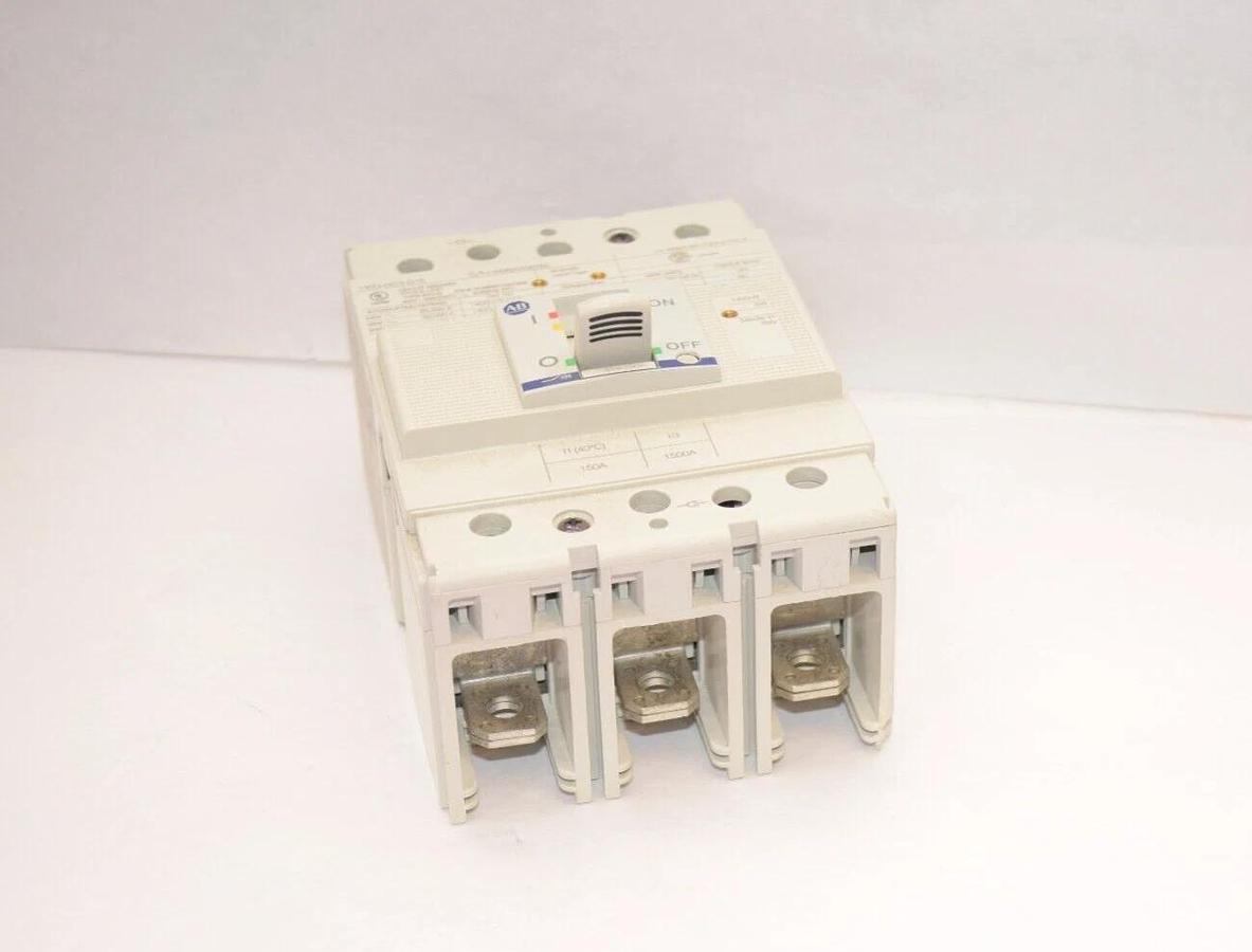 Used ALLEN BRADLEY 140G-I3C3-D15 3P 480V 150Amp 150 A Amp 150A Circuit Breaker