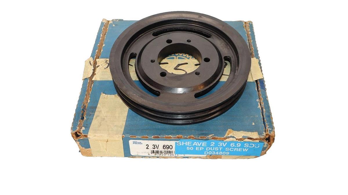 (NEW) MARTIN 2 3V 690 , 23V690 3598rpm Sheave