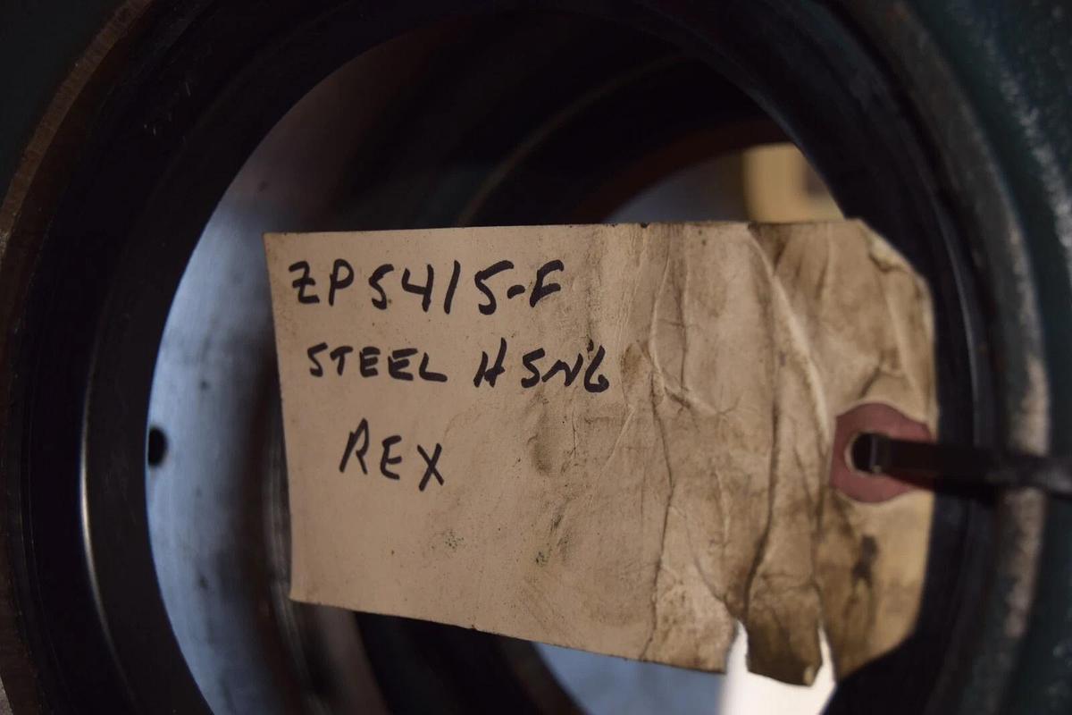 Rex Pillow Block Bearing Steel Housing ZP5415F ZP5415-F 5050780011 4-15/16 NOS