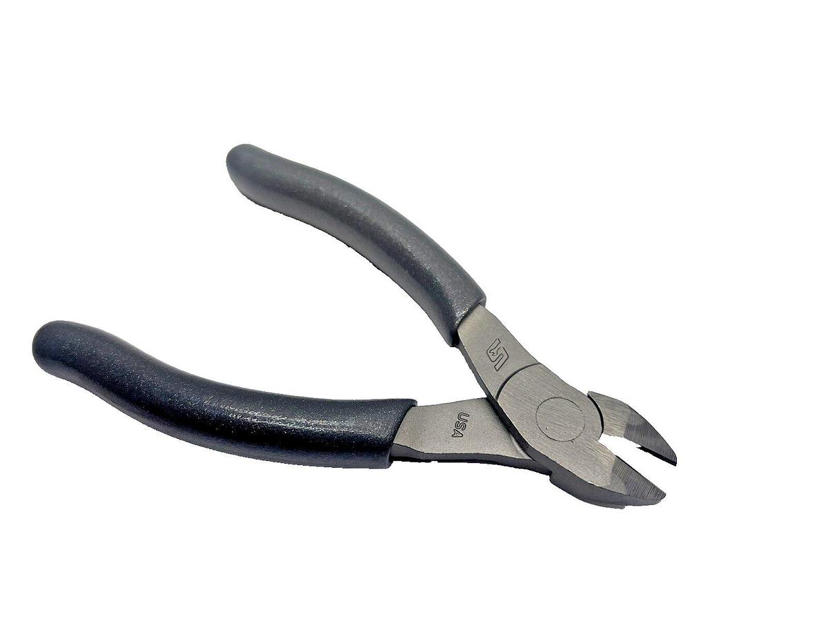 Used Snap-on Tools NEW DARK TITANIUM 5" Soft Grip Diagonal Cutter Pliers 85ACFDT *NEW
