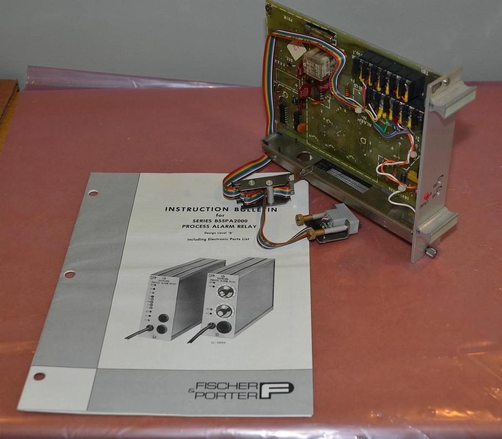 FISCHER & PORTER 55PA 1R12BAAB 55PA1R12BAAB POWER SUPPLY CIRCUIT BOARD NEW