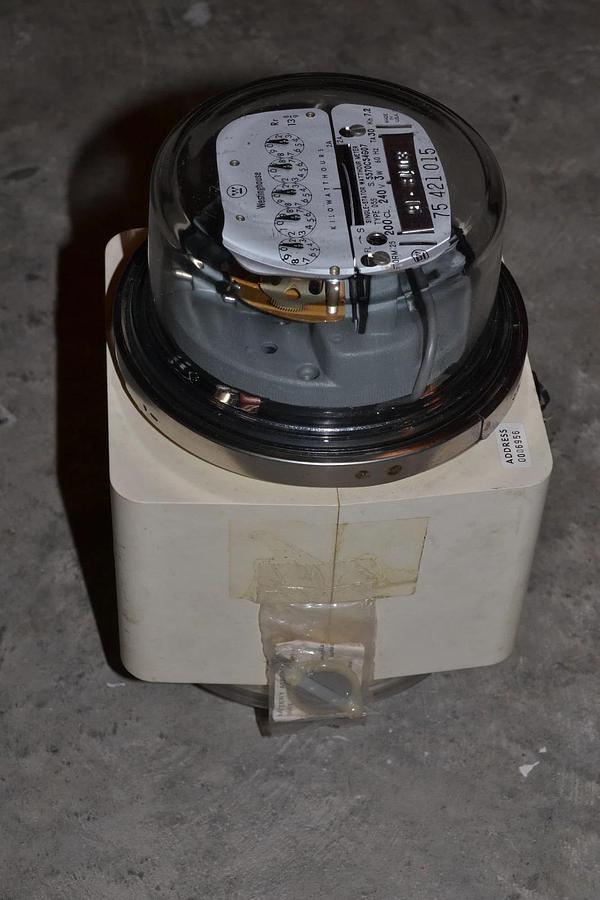 New  WESTINGHOUSE 5556C75G06  WATTHOUR METER single stator  d5s 200cl 240v 3w