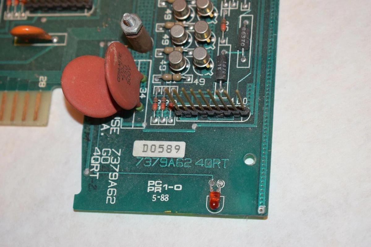 Used WESTINGHOUSE 7379A62G02 4QRt-2 TURBINE GENERATOR CONTROL D0589 7379A62 4QRT