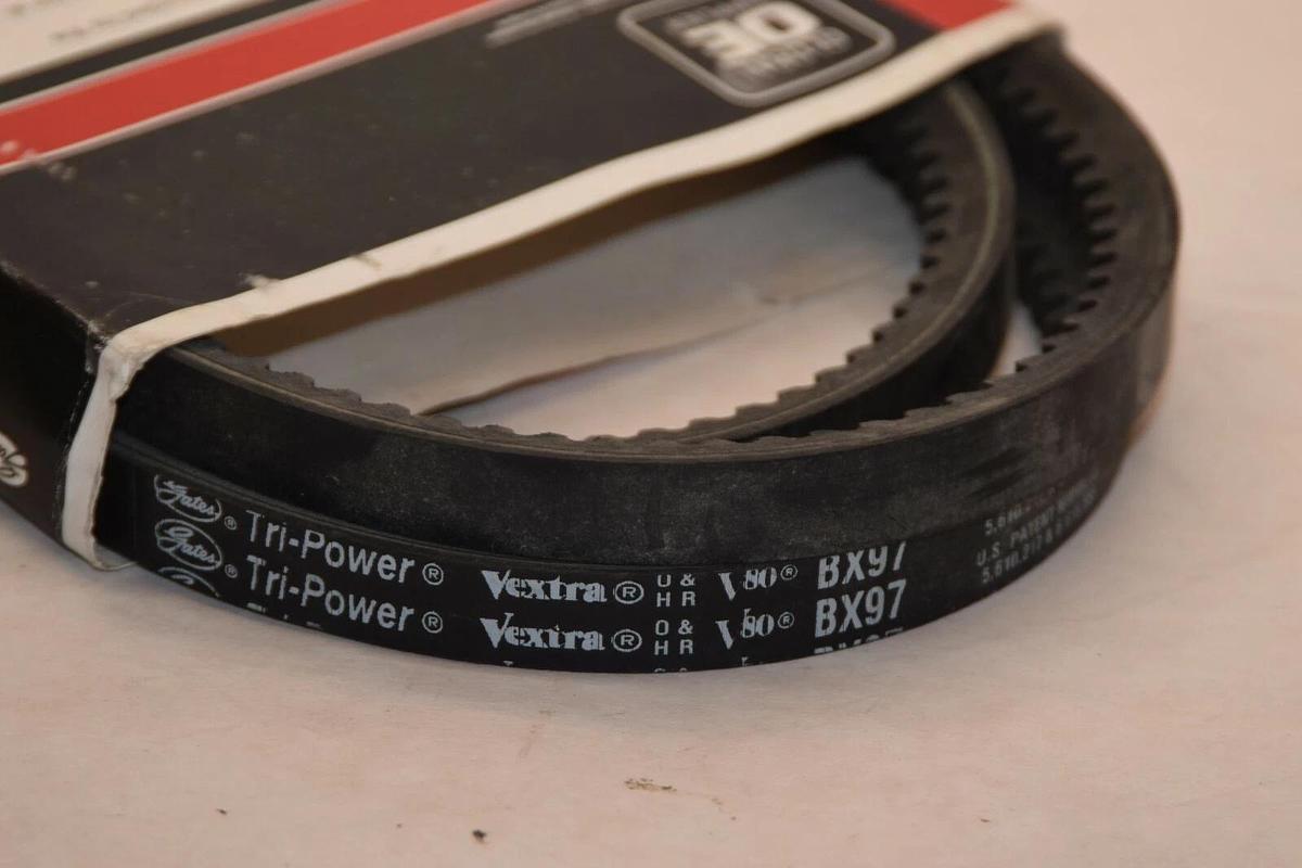Gates BX97 21/32" x 100" 16mm x 2540mm Tri-Power Cogged V-Belt USA (New)