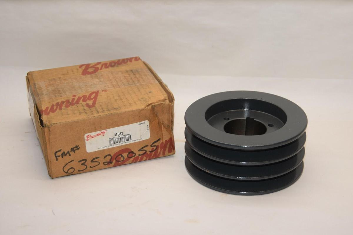 BROWNING 3TB52 3 Groove Fixed Pitched Sheave / Pulley