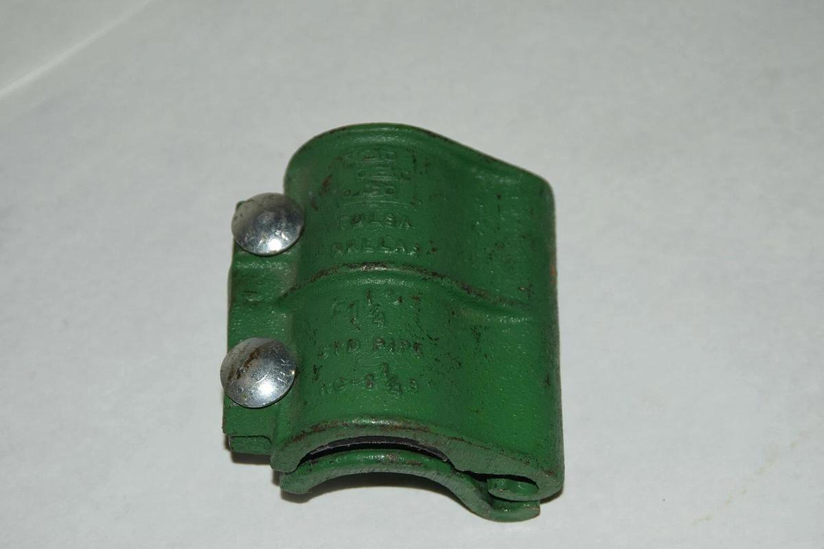 (NEW) TULSA-DALLAS 1-1/4" 1.25" STD Pipe Repair Clamp