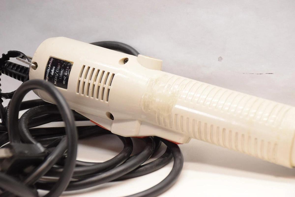 Used Ingersoll Rand ES60T Push Lever Inline Torque Driver Screwdriver 115v