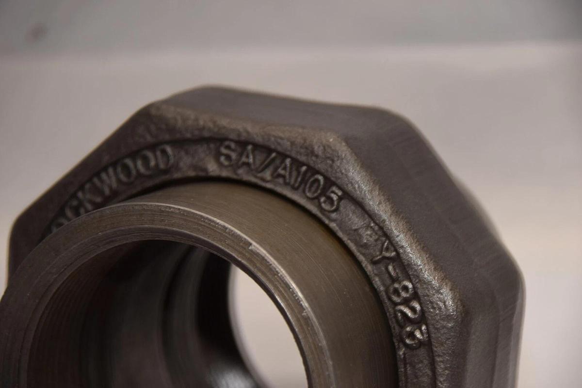 Bonney Rockwood Pipe Union 2" 3000 WOG Y-823 Y823 SA/A105 SAA105 2 in inch