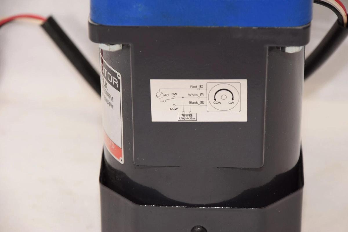 Used LIMING MOTOR CM09IA60SBF-LK , CM09IA60SBFLK 60W Gear Motor