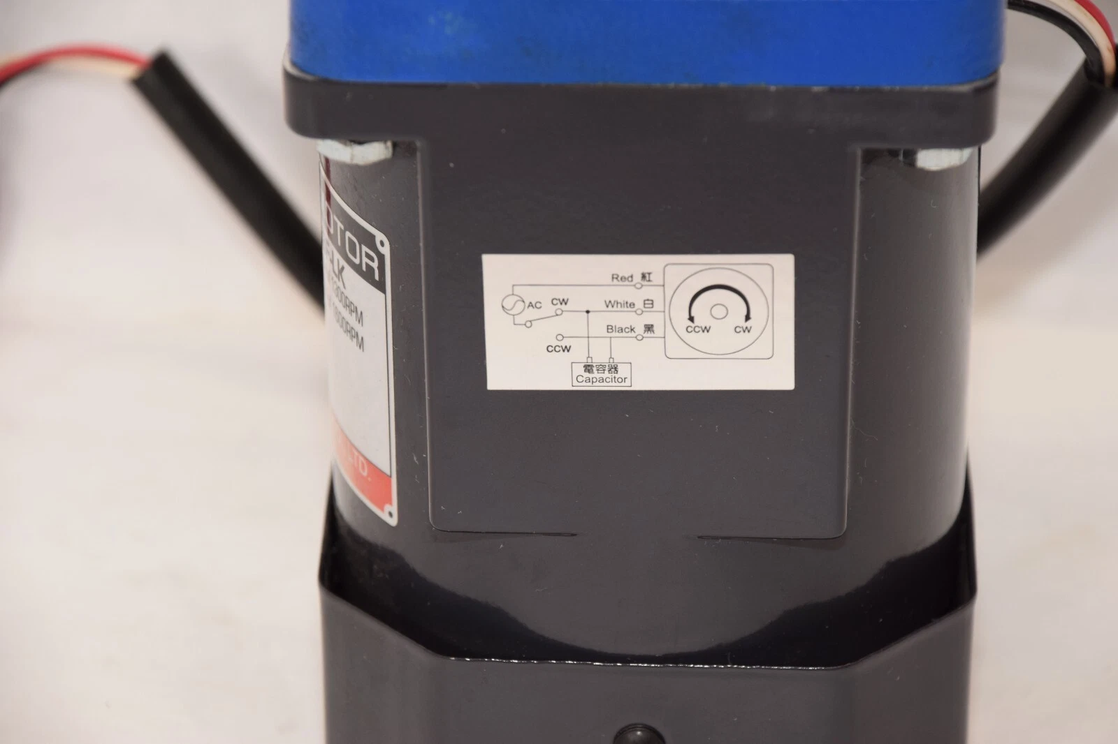 Used LIMING MOTOR CM09IA60SBF-LK , CM09IA60SBFLK 60W Gear Motor