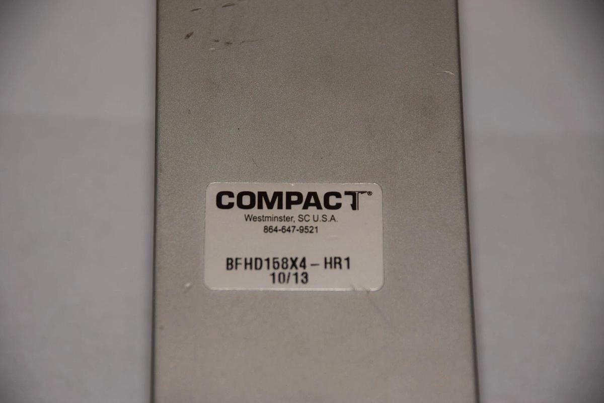 Used COMPACT BFHD158X4-HR1 10/13 PNEUMATIC CYLINDER