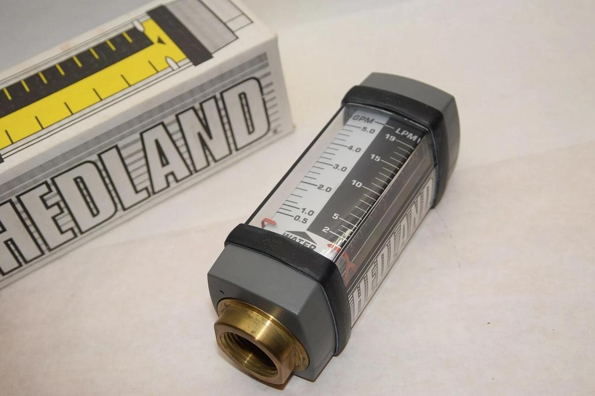 (NEW) HEDLAND H755B-005 H755B005 1" Flow Meter