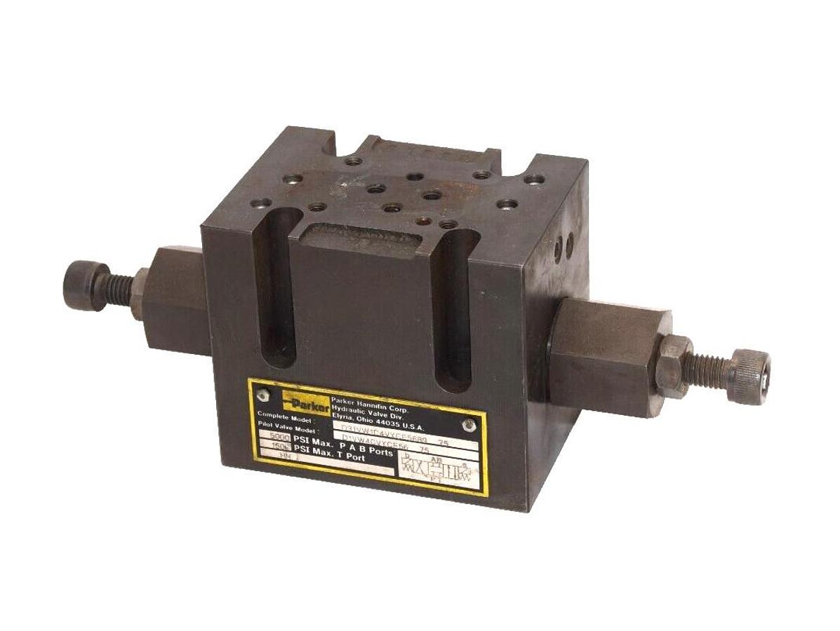 (NEW) PARKER D31VW1C4VYCF5689 75 , D1VW4CVYCF56 75 Hydraulic Valve