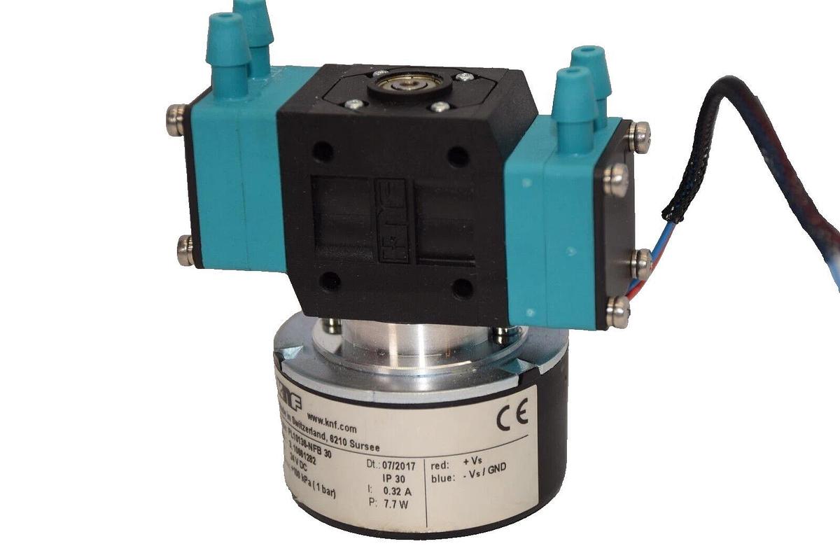 Used KNF PL10136-NFB-30 PL10136-NFB PL10136NFB30 Diaphragm Liquid Pump 24vdc
