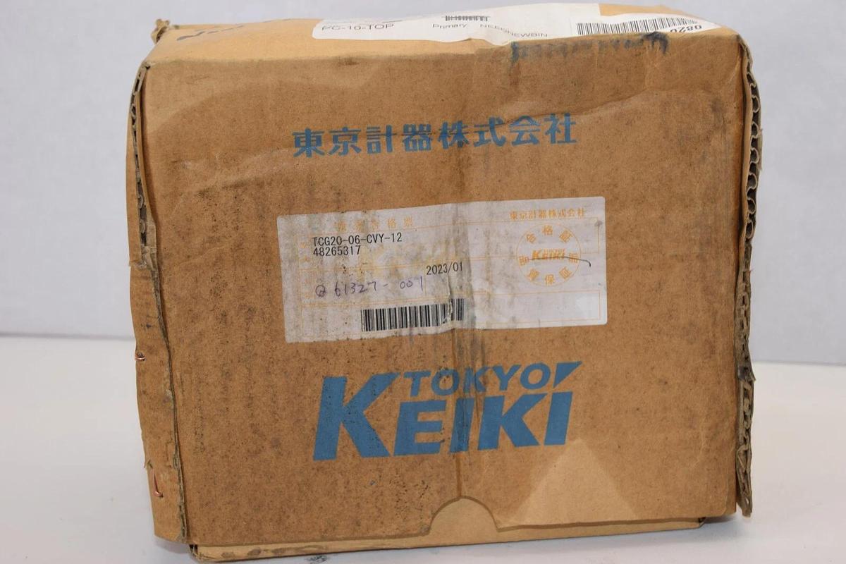 TOKYO KEIKI Tokimec TCG20-06-CVY-12 Relief Valve 3.5-14 MPa (NEW)