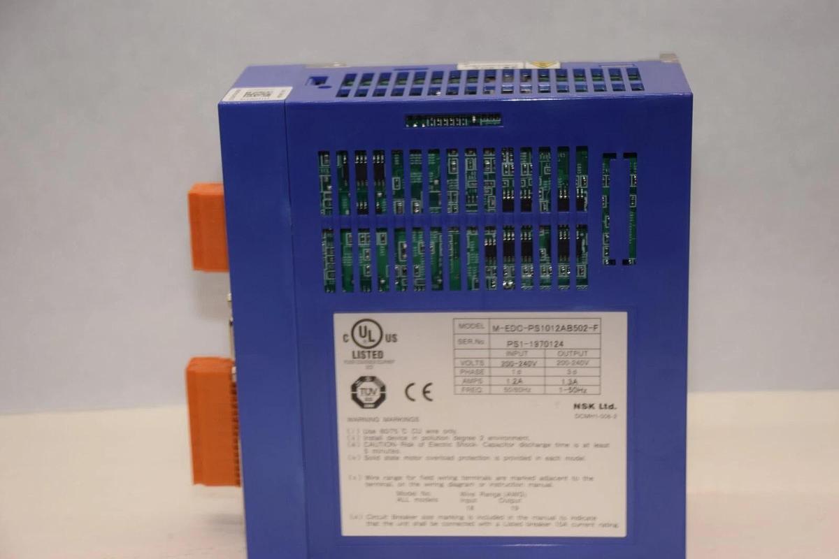 Used NSK LTD. M-EDC-PS1012AB502-F 200-240V Driver Unit