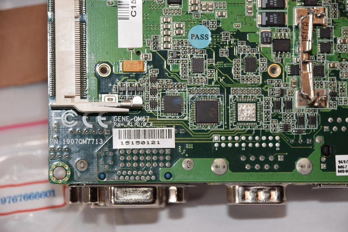 (NEW) AAEON TF-GENE-QM67-A10 , 290694 3.5" Board Socket G2.DDR3