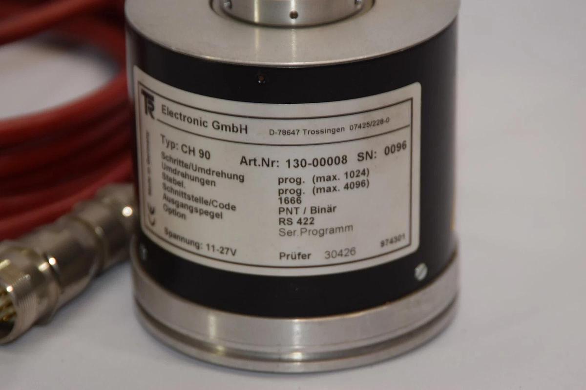 (NEW) TR ELECTRONIC GMBH CH90 130-00008 11-27V Encoder