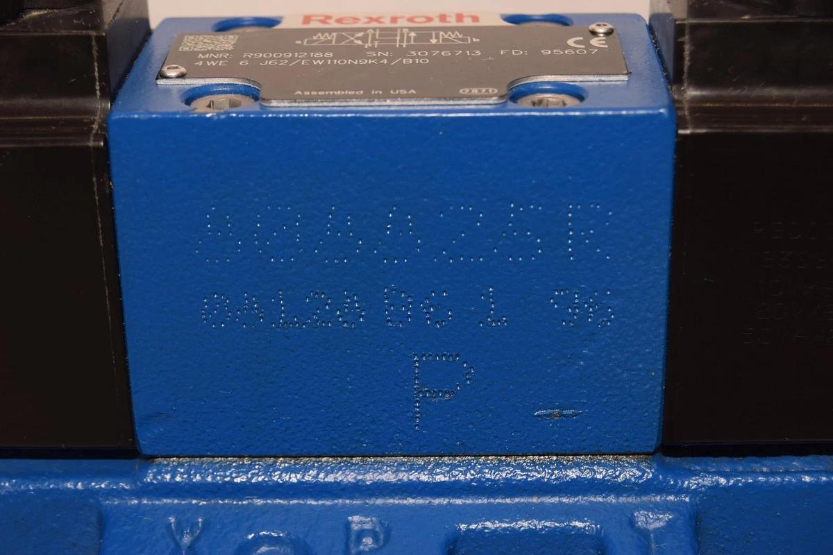 Rexroth Valve 4WEH16J72/6EW110N9ETK4/B10 R900939187 4WE6J62/EW110N9K4/B10 *NEW*