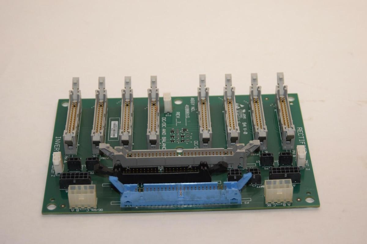 Used EMERSON / LIEBERT 418661G-1 418661G1 Rev 2 DC/DC and Balancer Circuit Board