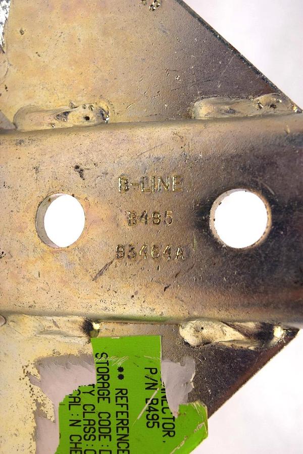 B-Line B495 10 Hole Double Wing Gussetted Connection (New)
