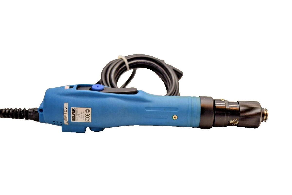 Used Kolver ACC2210 ACC Push Lever Inline Torque Driver Screwdriver 1.8-8.9 T  .2-1Nm