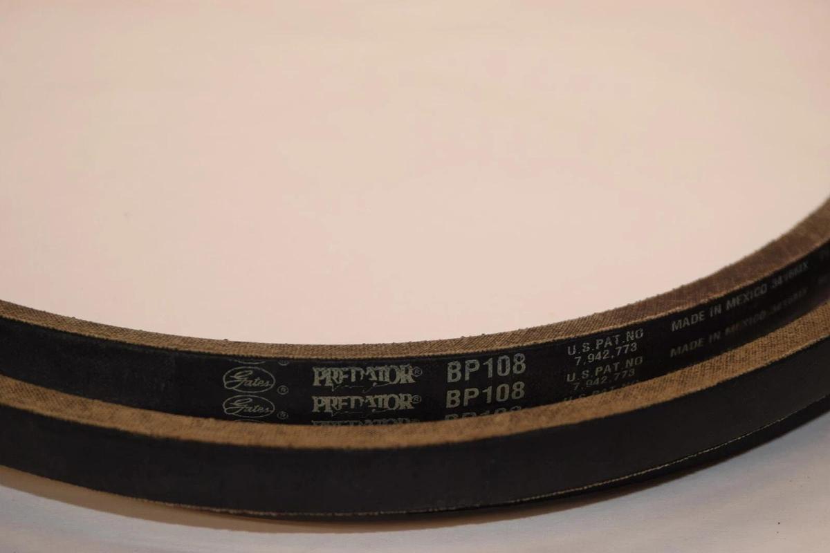 (NEW) GATES BP108 Predator Made With Kevlar V-Belt