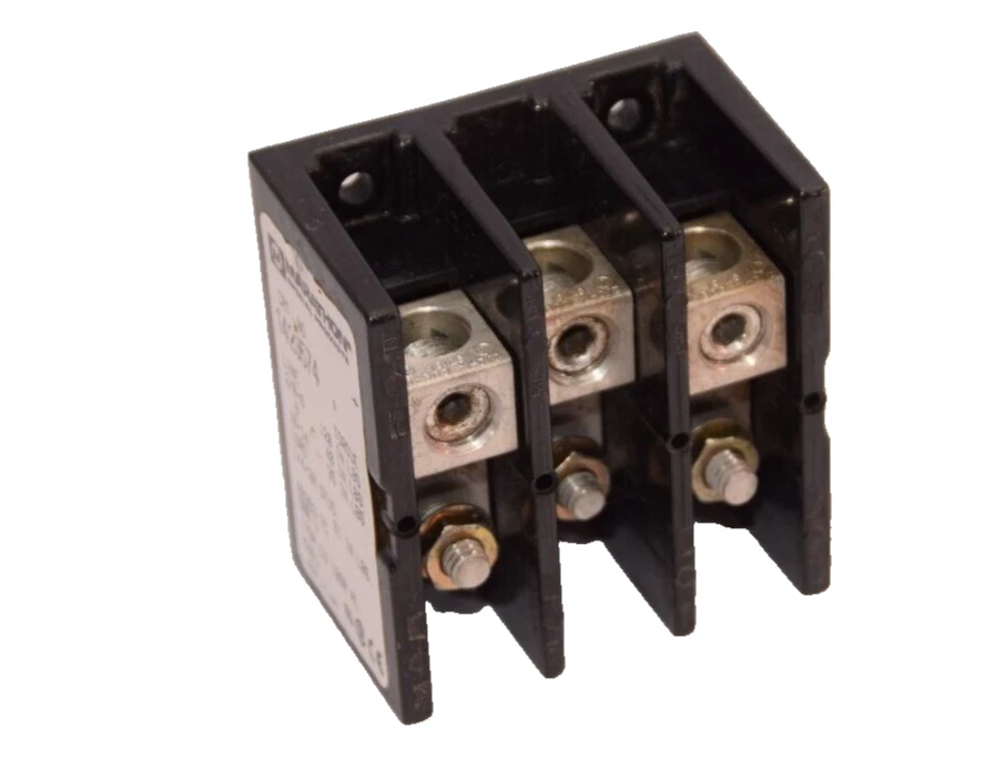 Used MARATHON 1423574 600V 175A CU , 135A AL Terminal Block