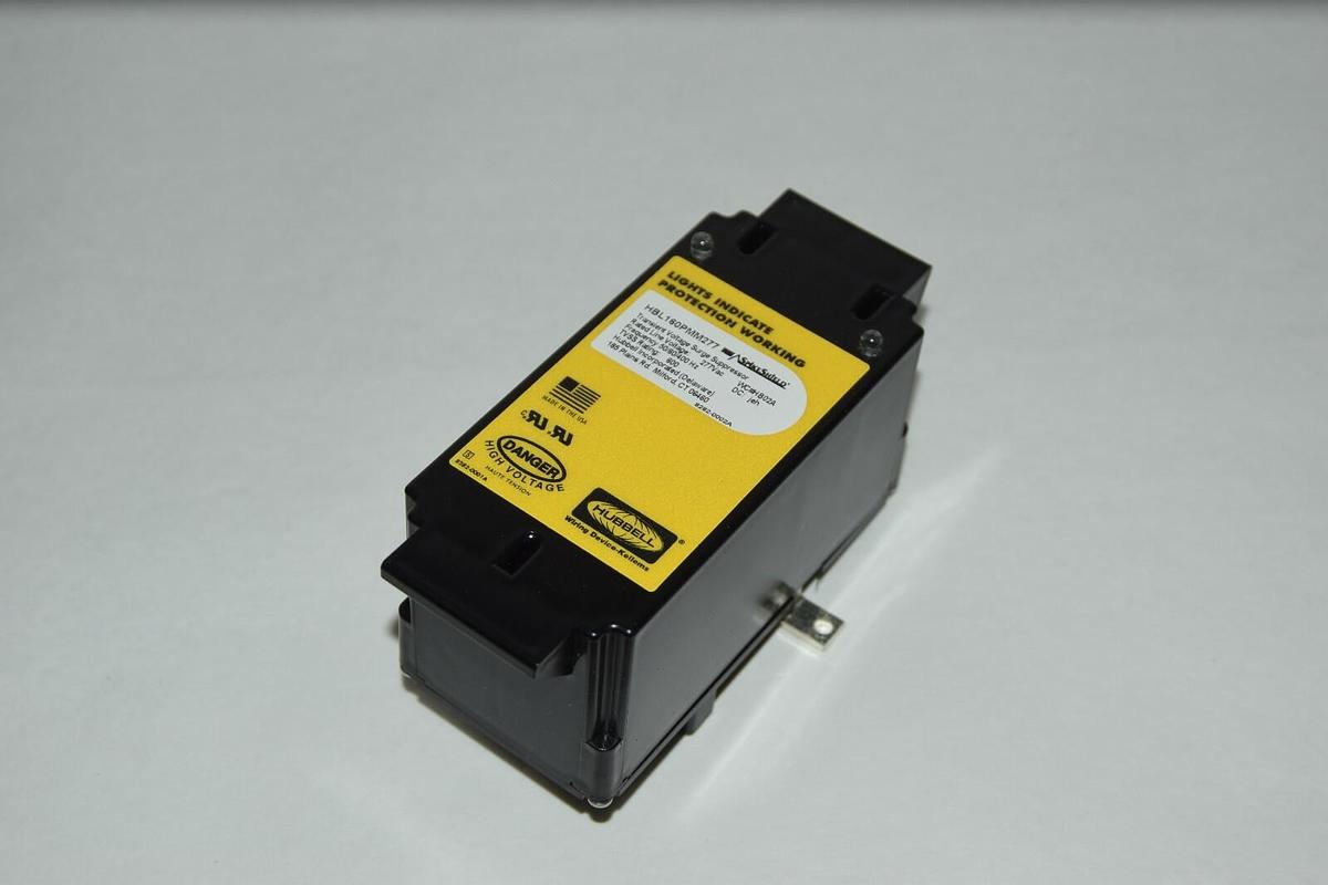 Used HUBBELL HBL160PMM277 277Vac Transient Voltage Surge Suppressor Rep. Module
