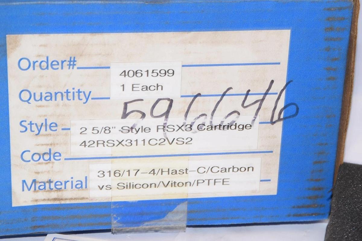 (NEW) FLEX-A-SEAL 4061599 RSX3 42RSX311C2VS2 2-5/8" Cartridge  Seal